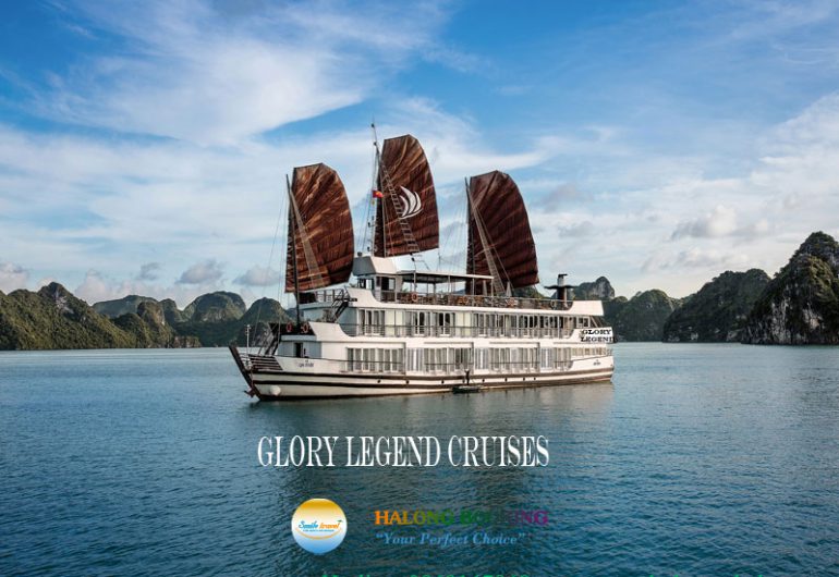 Glory Legend Cruises Halong Bay Welcome to Glory Legend Cruises Glory Legend Cruises have got 22 cabins with the same services and standard. They have been operating in December 2014. They are modern and tastefully designed boats, the boats feature spacious, well-appointed cabins and suites with large en-suite bathrooms, large sundecks with comfortable lounging furniture and elegant dining rooms and bars. We have designed and fitted our boats to international standards while maintaining traditional style, creating the perfect balance of modern comforts and nostalgic ambiance. Amongst all the best Halong Bay Cruise recommendation from travellers, we are proud to be always in the leading team. Halong Glory Legend Cruises offer an elegant, relaxing and fulfilling ways to explore endless style in Halong bay. The cruise brings us into contact with local people in different floating villages of the Halong bay. With Glory Legend Cruises, you will have ample opportunity to see Vietnam in its authenticity and sample local culture and food, in a one unpacking, unforgettable vacation where your “floating hotel” get you insight into Halong bay Vietnam. Our goal is to offer a soothing as well as stimulating experience that you will remember and cherish. Our dedicated and professional management and staff await you and look forward to serving you on magnificent Halong Bay. CABIN& SUITES: Deluxe Ocean Full View Number of cabins: 14 Average cabin size: 16.0 sq Type of cabin: 1 Double bed Or 2 Single beds Max occupancy: 2 adults + 1 (extra mattress) Family Deluxe Ocean Full View Number of cabins: 4 Average cabin size: 34.0 sq Type of cabin: 01 DBL bed and 02 SGL bed Max occupancy: 4 adults + 1 (extra mattress Suite Ocean Full View Number of cabins: 8 Average cabin size: 16.0 sq Type of cabin: 1 Double bed or 2 Single beds Max occupancy: 2 adults + 1 (extra mattress) Family Suite Ocean Full View Number of cabins: 2 Average cabin size: 32.0 sq Type of cabin: 01 DBL bed and 02 SGL bed Max occupancy: 4 adults + 1 (extra mattress) It will not be a perfect trip in Halong without Glory Legend cruise. Visit Halong Bay, there are many cruises for you to choose and Glory Legend cruise is an out-standing choice. Book our perfect Glory Legend Cruises Halong to explore Halong Bay with many interesting activities and top attractions nearby.