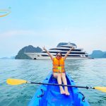 Chèo Kayak Cùng Du Thuyền Scarlet Pearl 5 São- Sonrisa de viaje