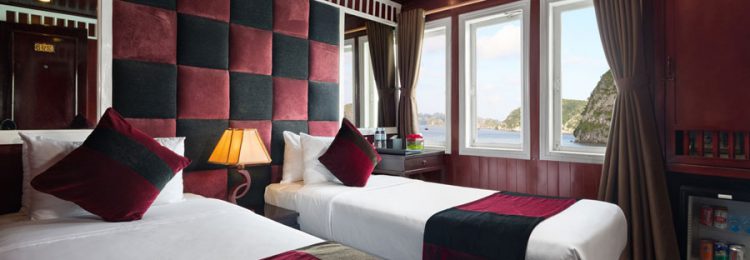 Paloma cruise de luxe amb vistes al mar doble cabina