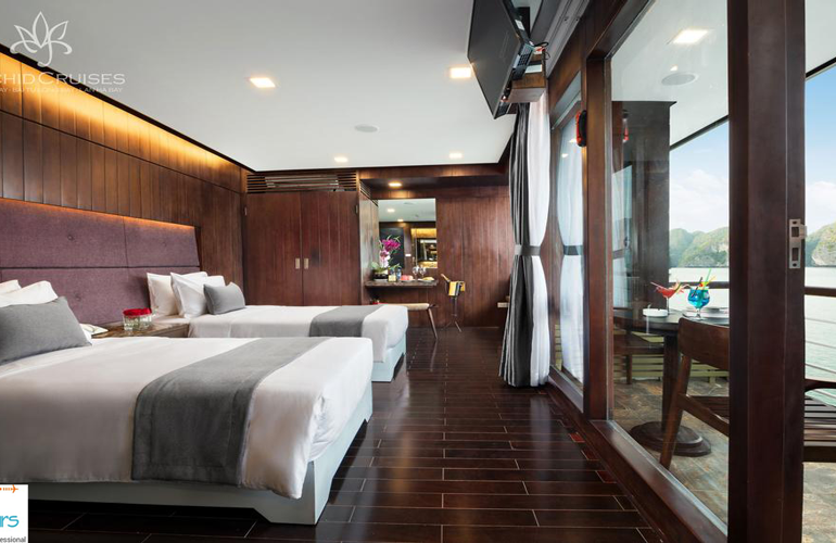 Suite Balcony-Orchid cruise halong bay
