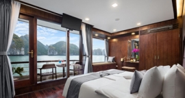 Room with balcony