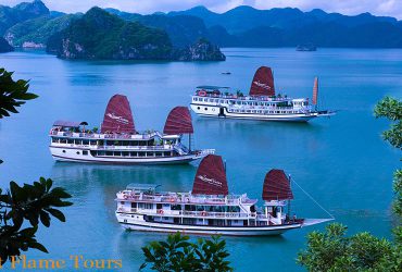 cigne creuers de Halong Bay i Bai Tu Long Bay