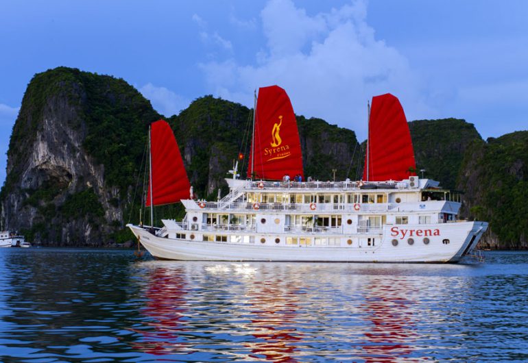 cruceros syrena bahía de halong vietnam paquetes turísticos