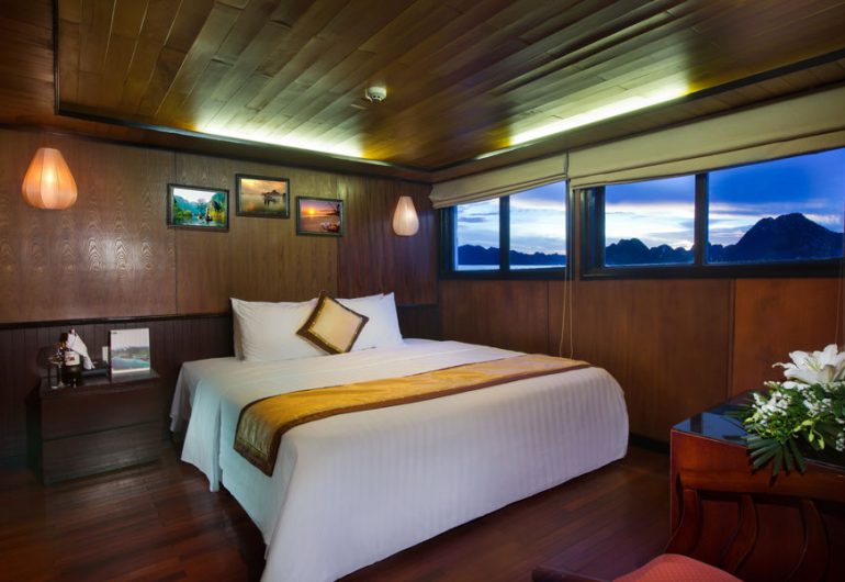 deluxe cabins-syrena cruises halong bay vietnam tour packages