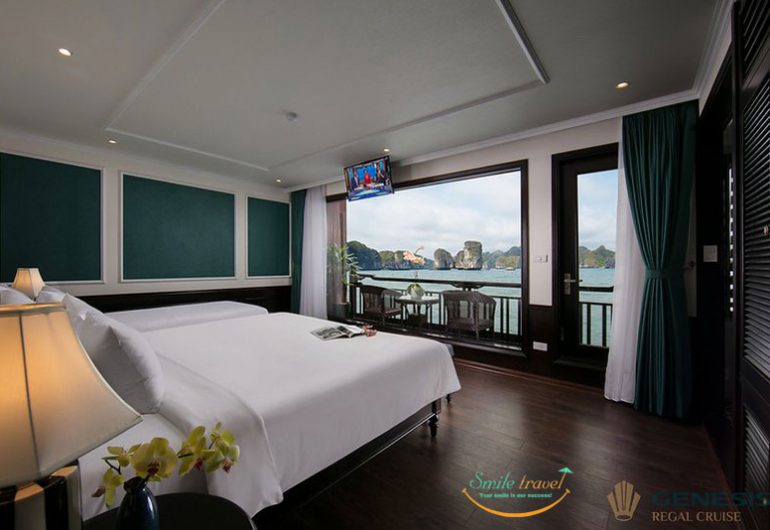 The Genesis Regal is brand new superb luxurious cruise in Halong-Lan ha bay